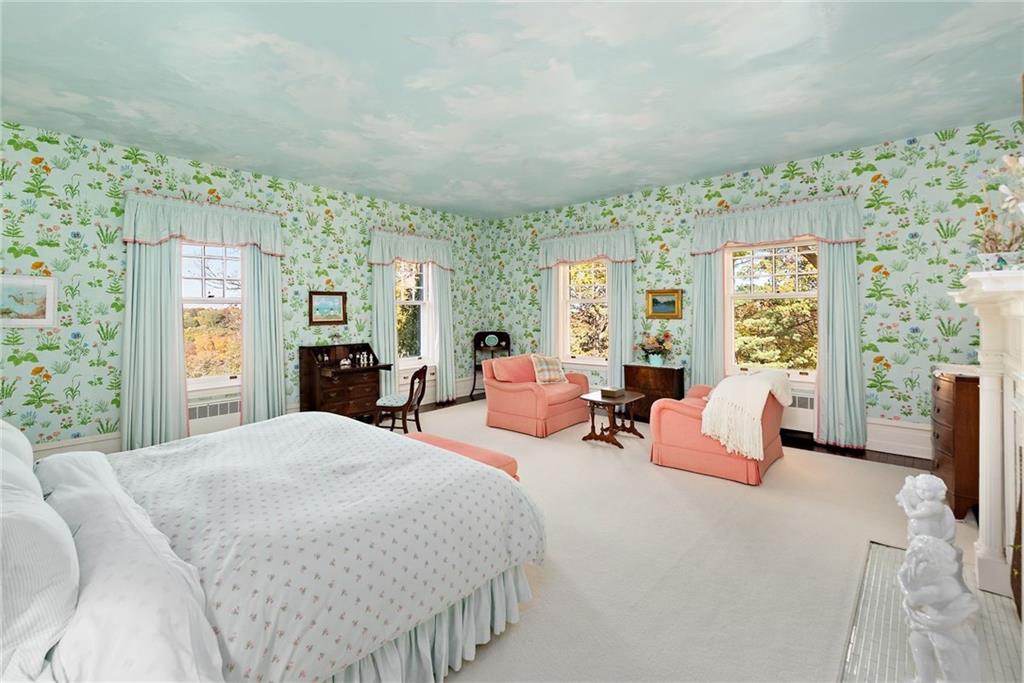 220-2 Scaife Road Sewickley, PA 15143 - Photo 28 of 49 a spacious bedroom with a bed and glass walk in closet