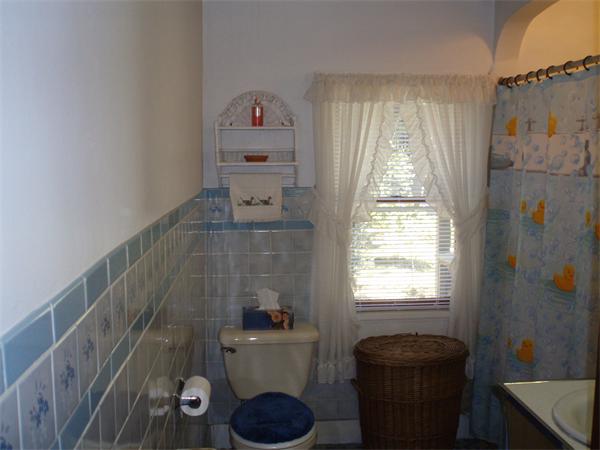 40 Meadowbrook Road Chelmsford, MA 01863 - Photo 8 of 15 a bathroom with a toilet and a shower curtain