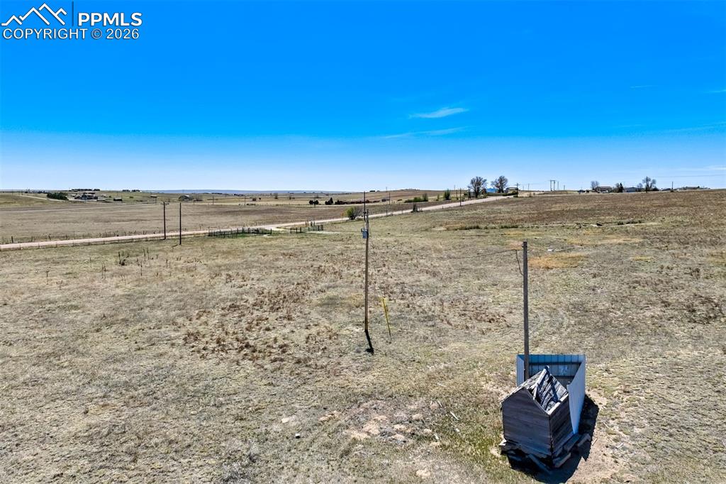 4630 Murr Road Peyton, CO 80831 - Photo 27 of 40 a view of a terrace with a water view