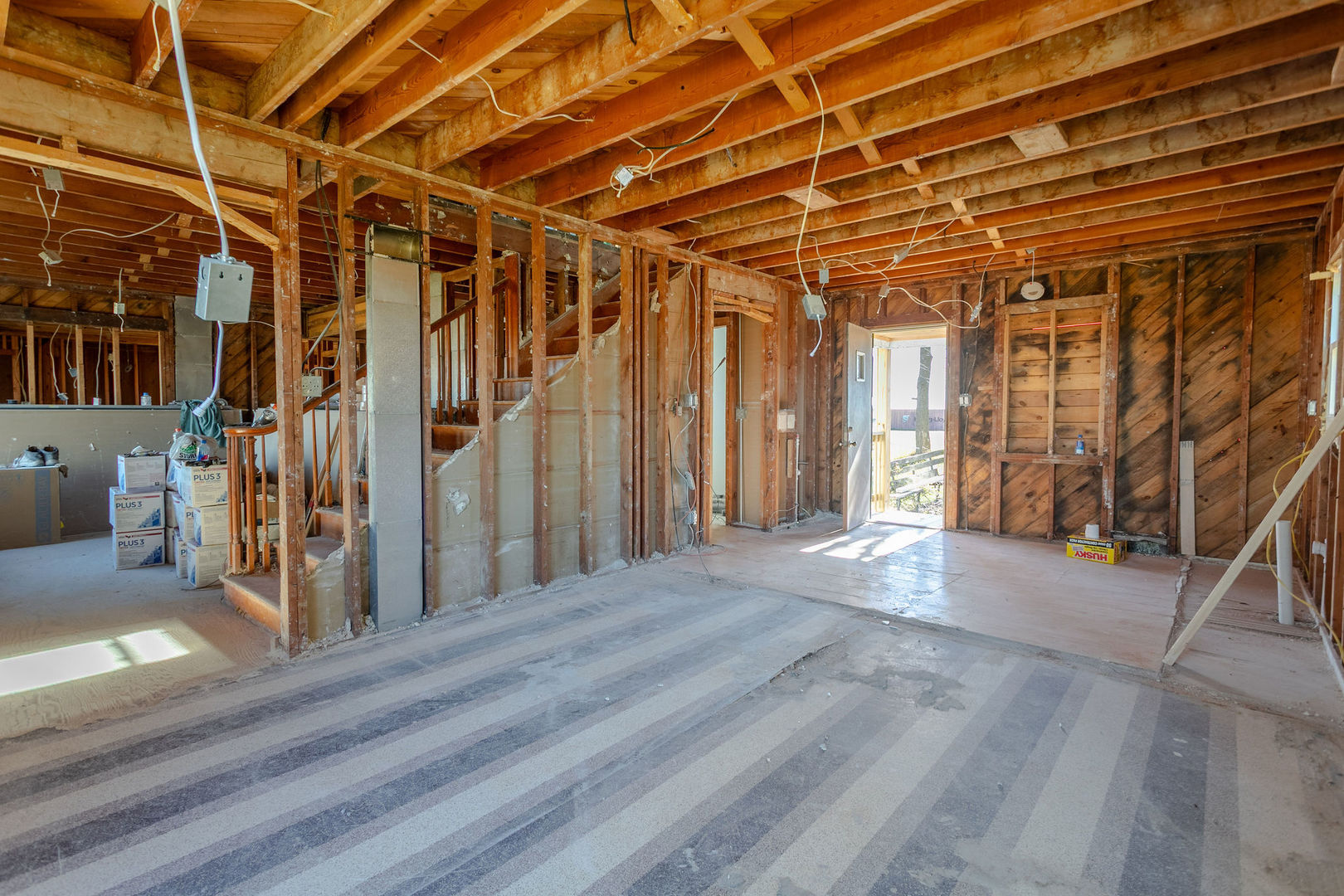 7035 East Scully Road Gardner, IL 60424 - Photo 11 of 25 a view of a room with wooden walls