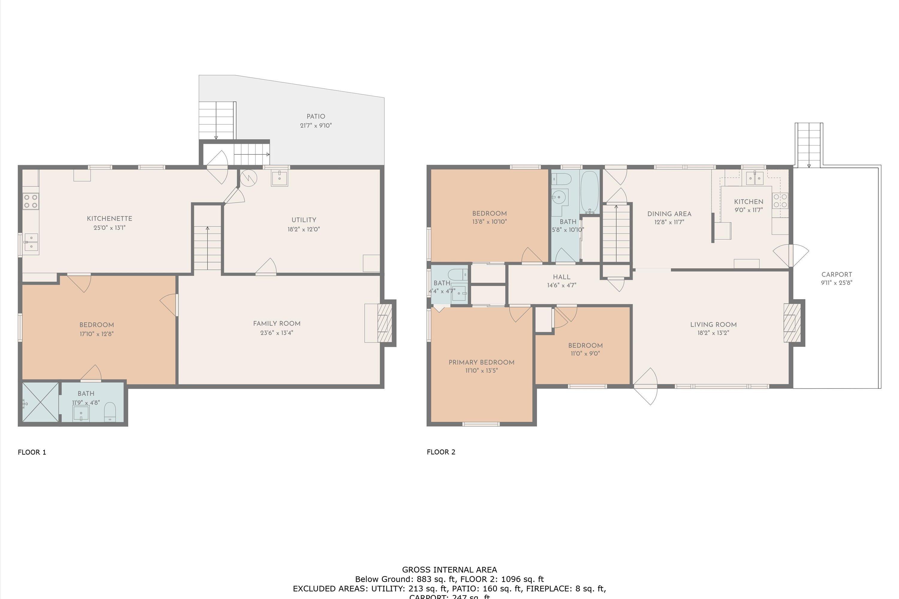 5734 Malvern Road Roanoke, VA 24012 - Photo 37 of 37 37-Floor Plan