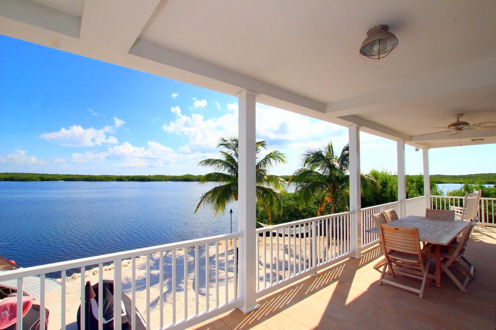100 La Paloma Road Key Largo, FL 33037 - Photo 38 of 66 Waterfront Porch