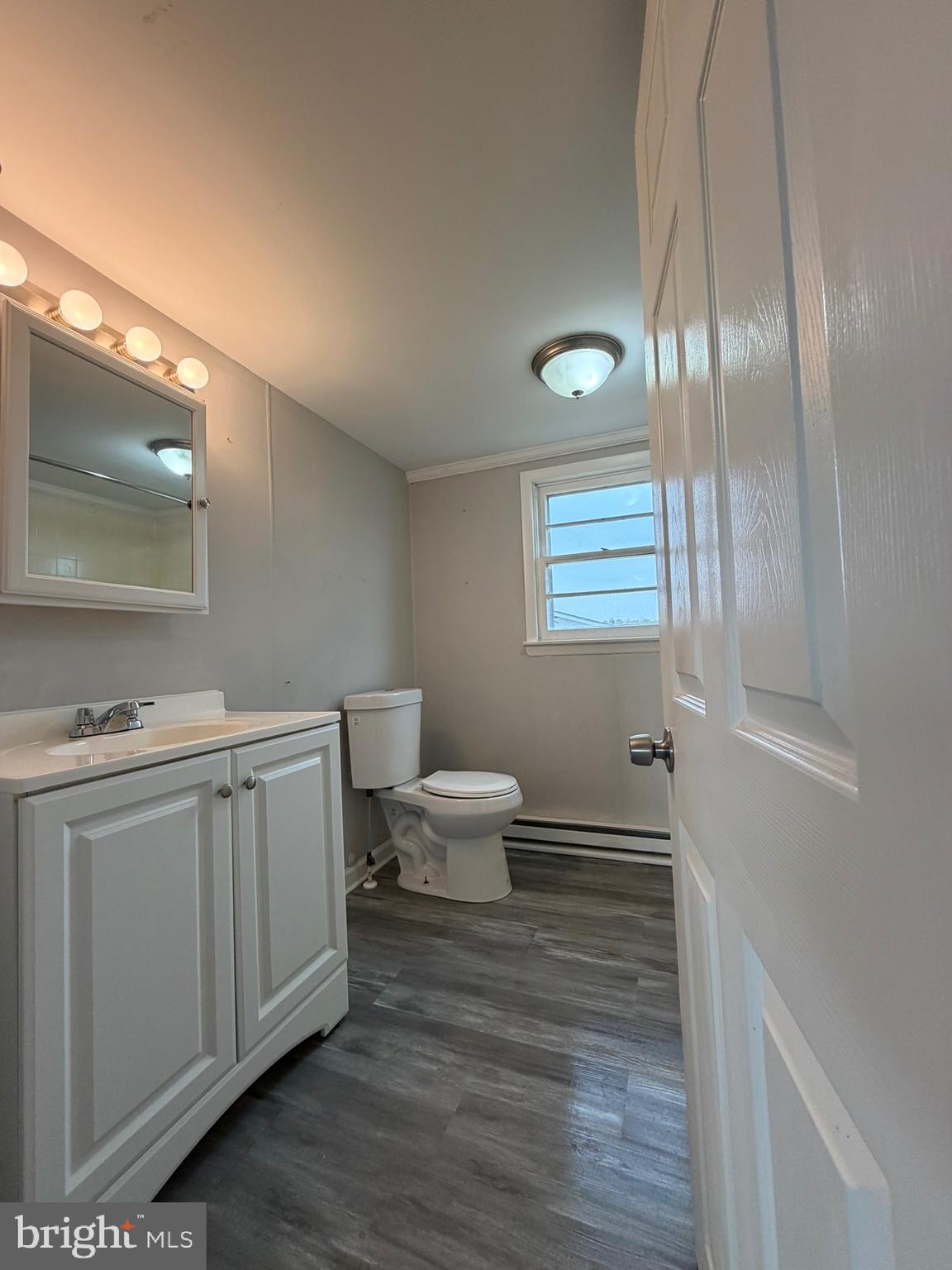 35534 Mt Hermon Road Pittsville, MD 21850 - Photo 39 of 52 a bathroom with a sink mirror and toilet