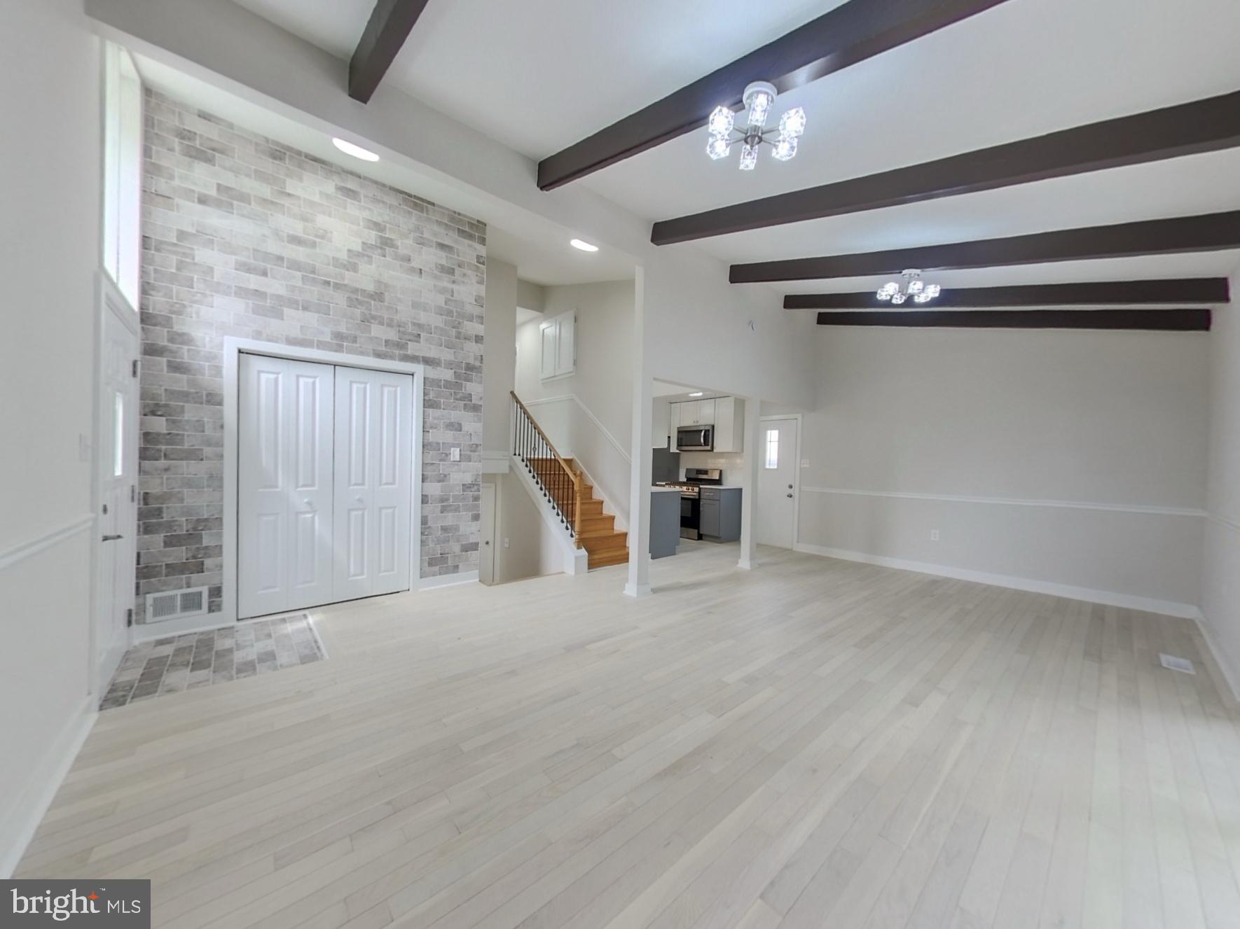 7803 Fordson Road Alexandria, VA 22306 - Photo 3 of 30 a view of an empty room with a fireplace
