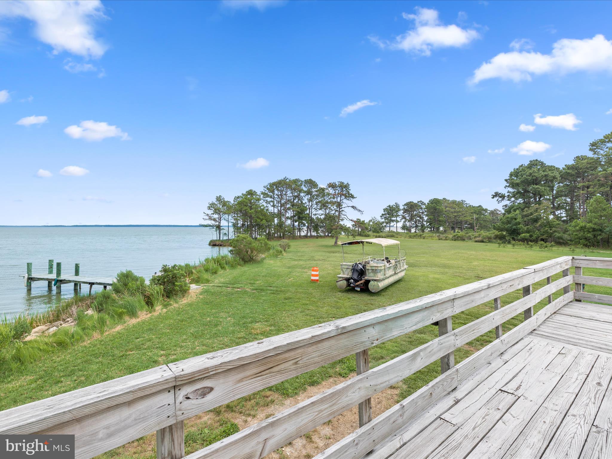 2765 Hoopers Island Road Fishing Creek, MD 21634 - Photo 7 of 111 Deck View