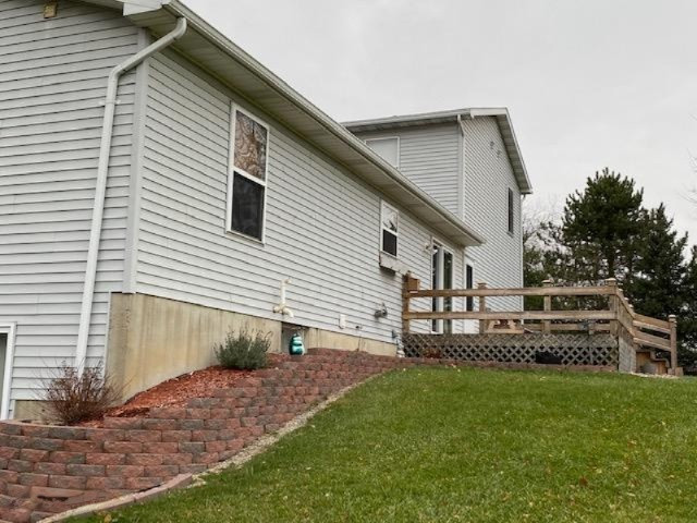 5185 Young Road Bellevue, MI 49021 - Photo 27 of 32 rear wall and deck