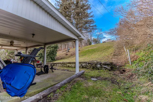 a view of outdoor seating space