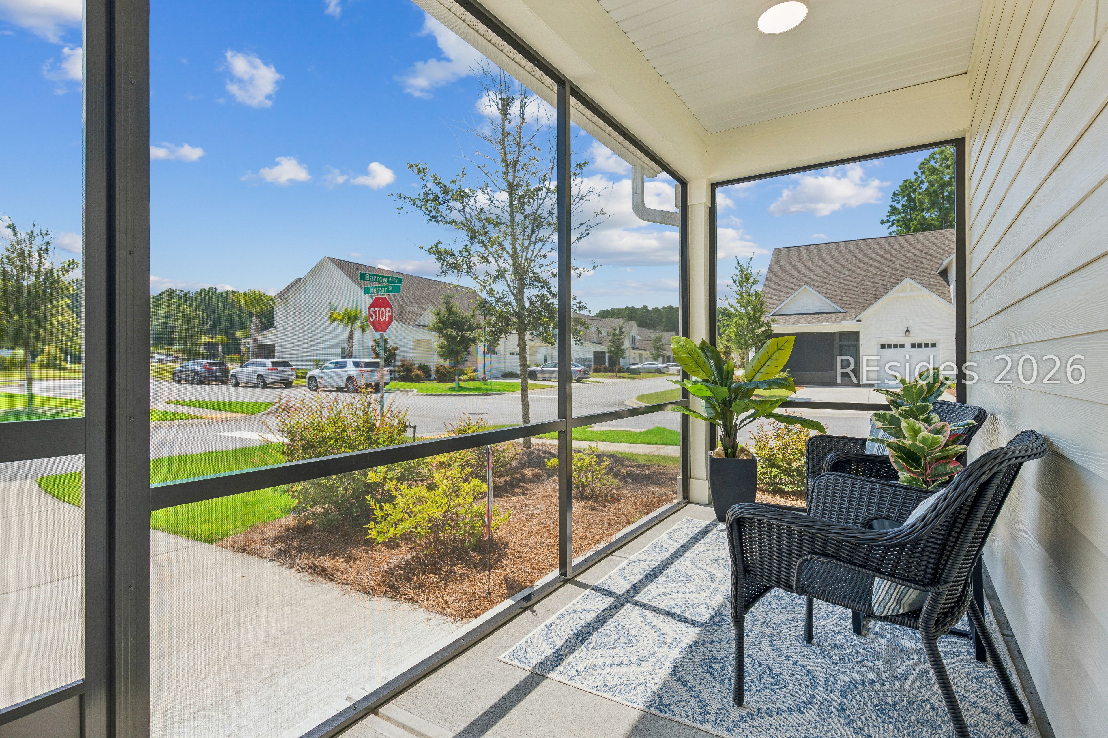 20 Mercer Street Bluffton, SC 29910 - Photo 43 of 52 Rear Screened Porch