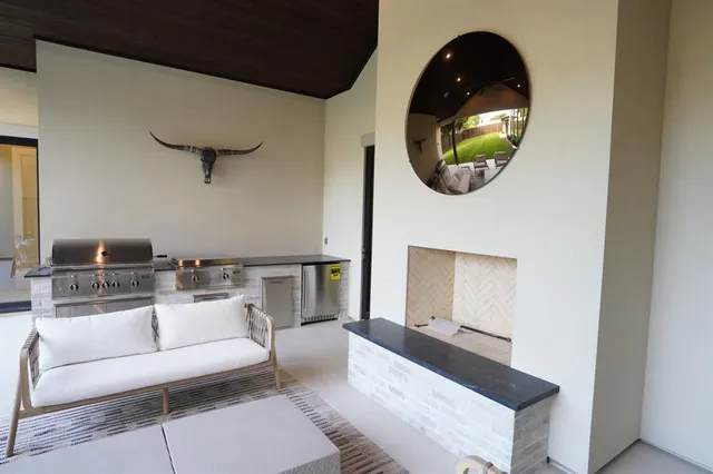 a picture of a bench in front of a