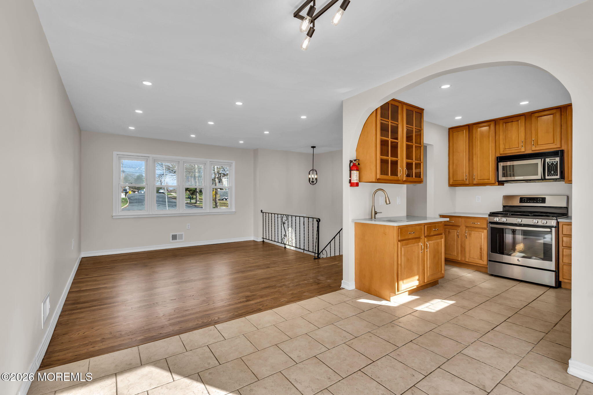 7 Spruce Terrace Jackson, NJ 08527 - Photo 17 of 49 a view of kitchen with stainless steel appliances granite countertop a stove and a sink