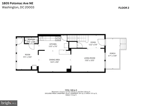$4,000 | 1805 Potomac Avenue Southeast, Washington, DC 20003