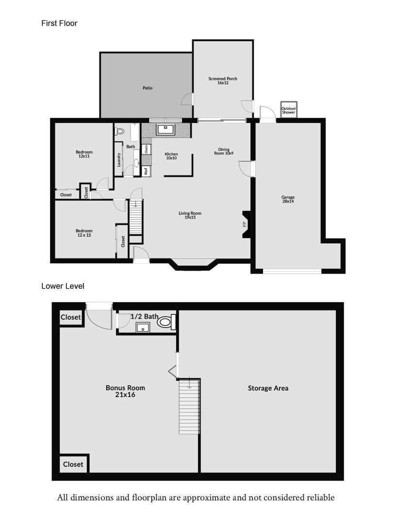 44 Damon Road Brewster, MA 02631 - Photo 38 of 38 44 Damon Rd Floor Plan