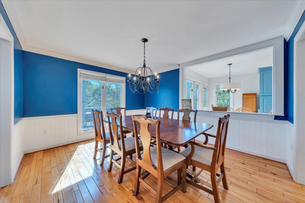 270 Forest Edge Road Wirtz, VA 24184 - Photo 16 of 79 a view of a dining room with furniture window and wooden floor