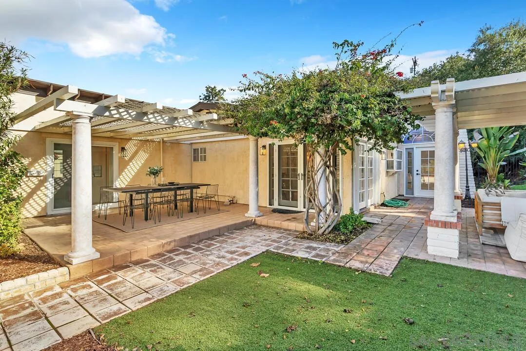 12731 Stone Canyon Road Poway, CA 92064 - Photo 23 of 44 a view of a house with backyard porch and sitting area