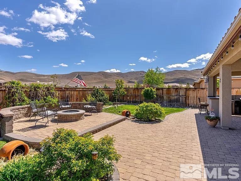 2725 Foxhunter Lane Reno, NV 89521 - Photo 21 of 25 a view of a terrace with sitting area