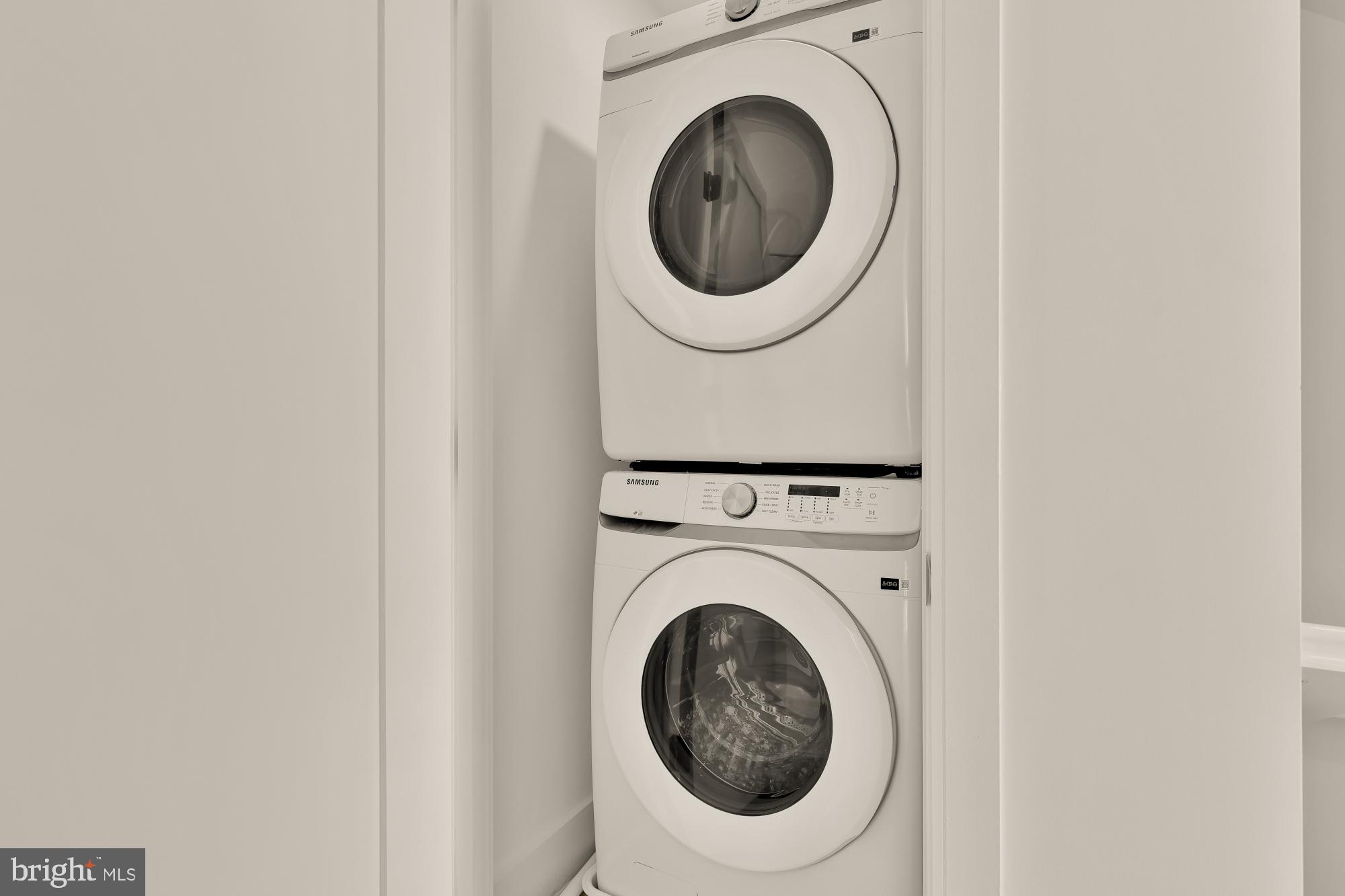 1810 Central Place Northeast, Unit 2 Washington, DC 20002 - Photo 31 of 34 a close up view of a washer and dryer