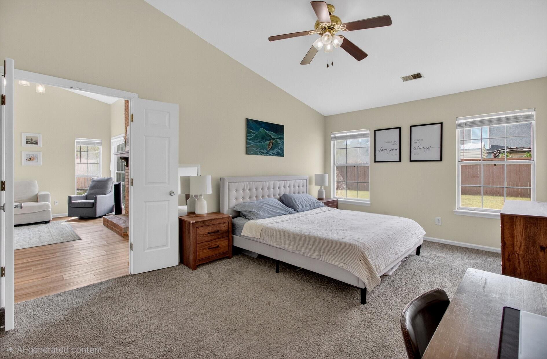 107 Two Hitch Road Goose Creek, SC 29445 - Photo 17 of 32 Master Bedroom