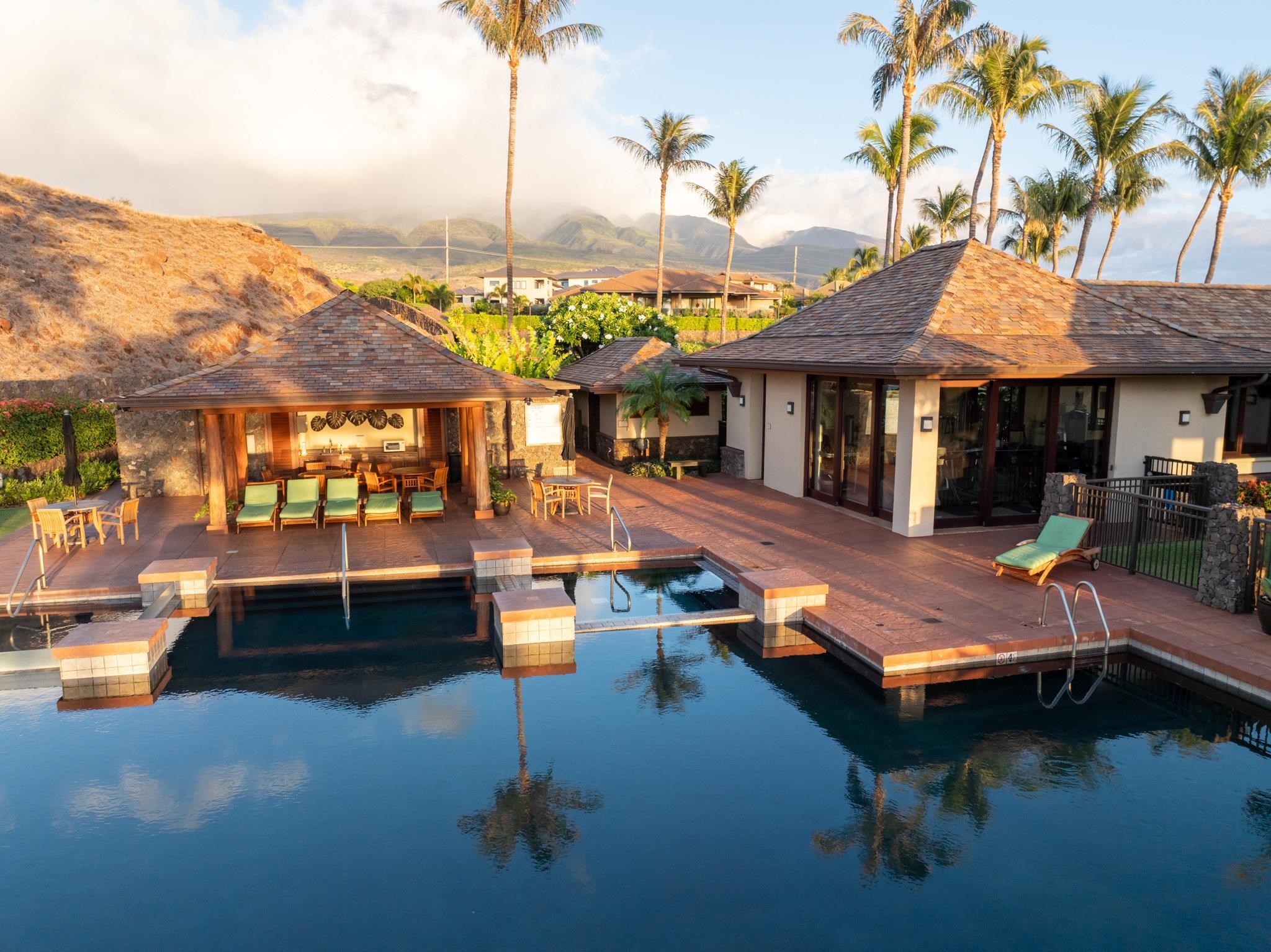 144 Anapuni Loop Lahaina, HI 96761 - Photo 14 of 21 a view of a patio with swimming pool table and chairs