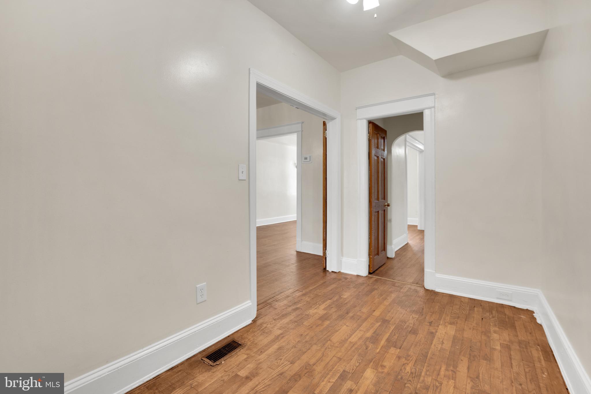 5731 9th Street Northwest Washington, DC 20011 - Photo 11 of 36 a view of wooden floor in an empty room