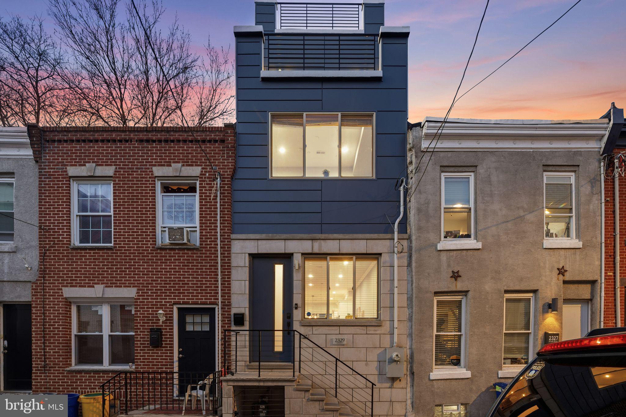 2329 Gerritt Street Philadelphia, PA 19146 - Photo 29 of 37 Exterior Front Twilight