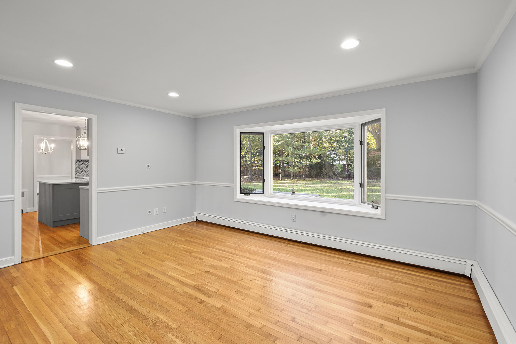 10 Pilgrim Road Darien, CT 06820 - Photo 13 of 31 a view of an empty room with a window