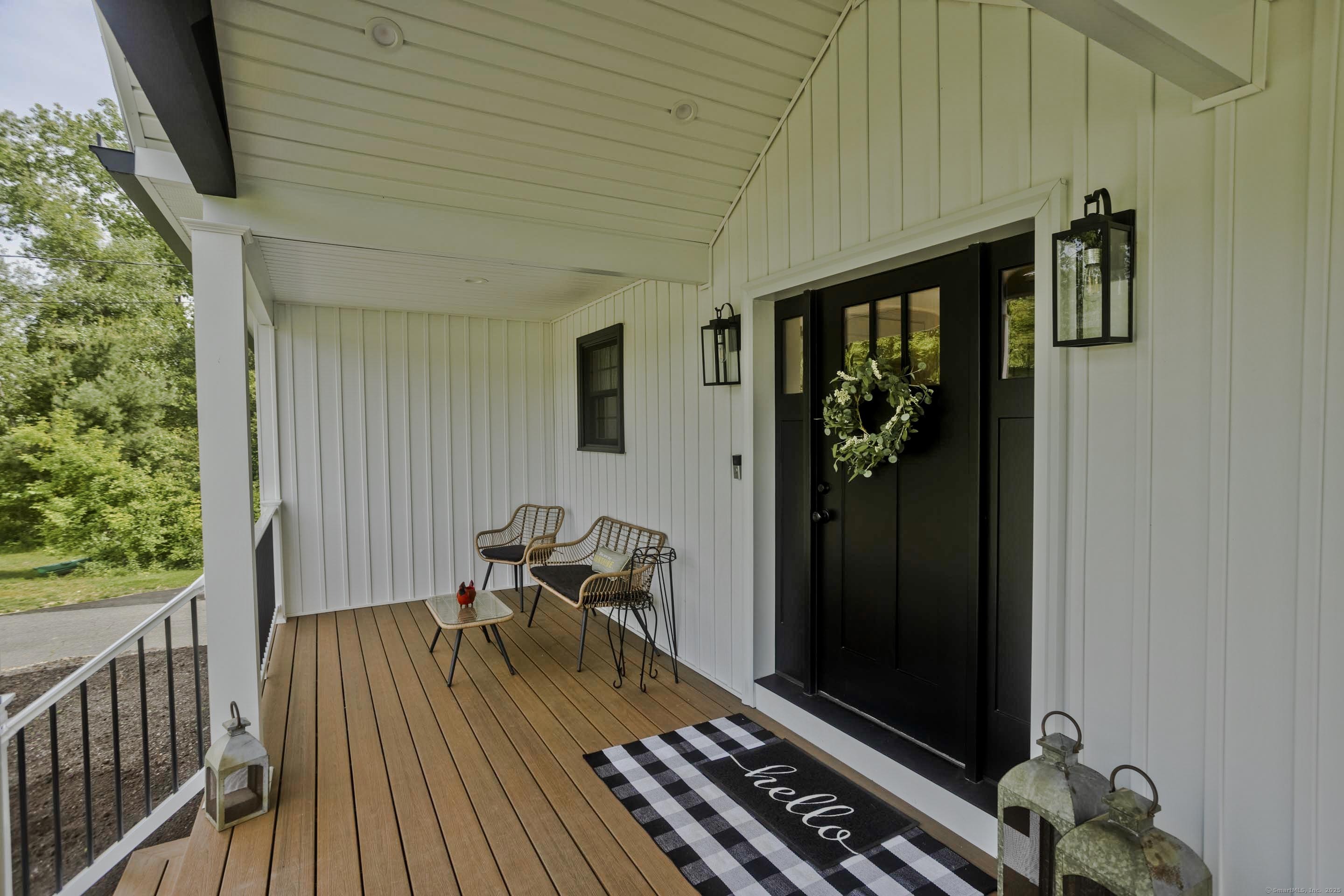 56 Margaret Street Monson, MA 01057 - Photo 3 of 39 a view of balcony with wooden floor