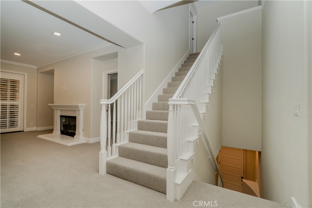 14 San Sovino Newport Coast, CA 92657 - Photo 29 of 44 a view of entryway and hall with wooden floor