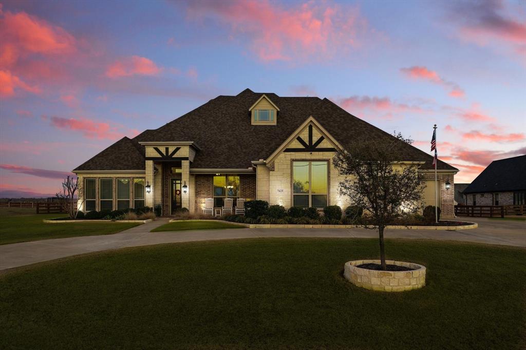 Gorgeous custom one and a half story in Argyle ISD!
