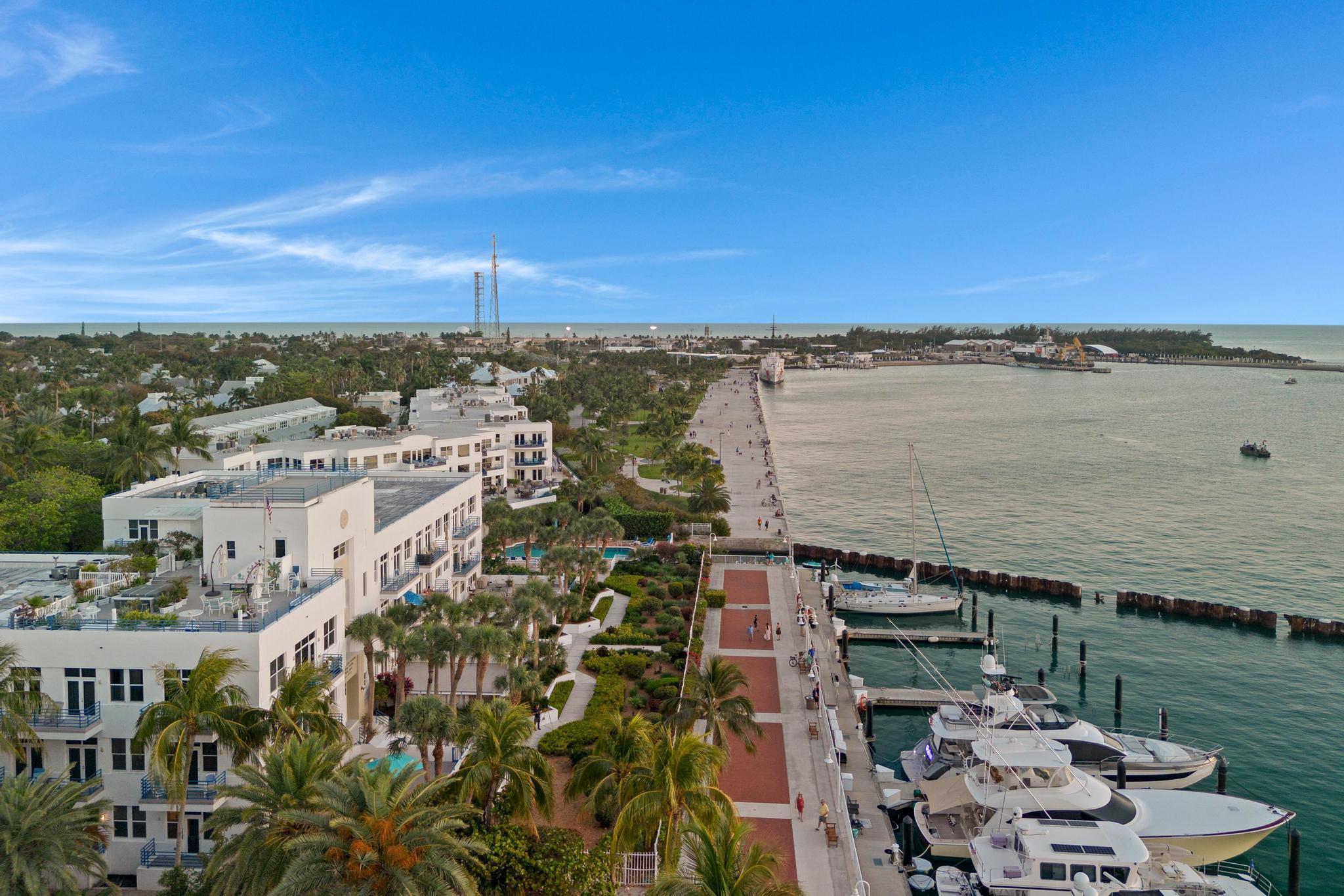 115 Front Street, Unit 301 Key West, FL 33040 - Photo 41 of 52 a view of a lake with a city