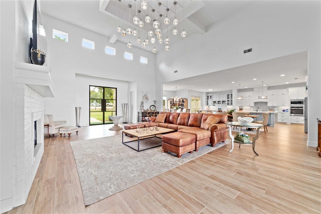 582 Oak Point Drive May, TX 76857 - Photo 12 of 37 a living room with furniture and a wooden floor