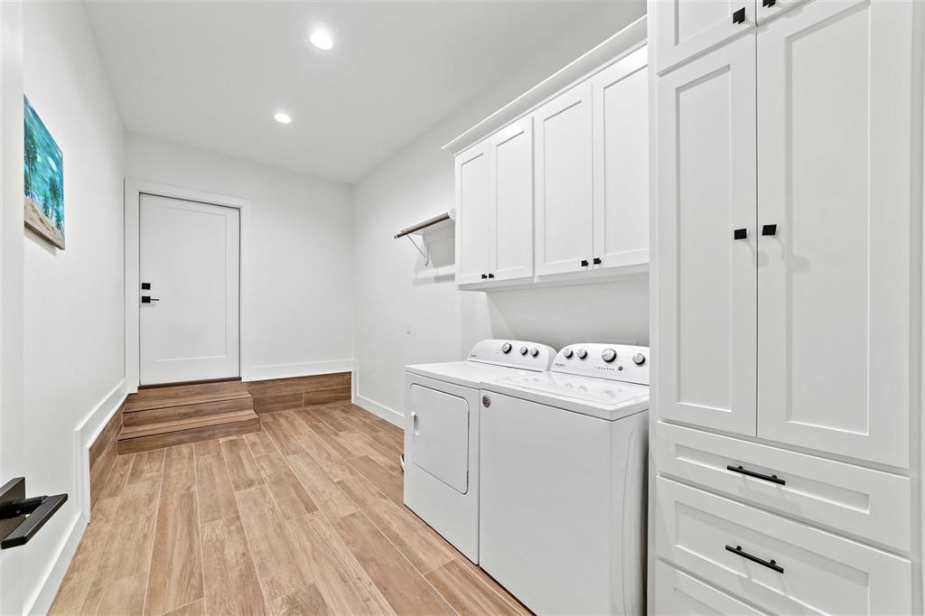 582 Oak Point Drive May, TX 76857 - Photo 25 of 37 a view of kitchen with furniture and wooden floor