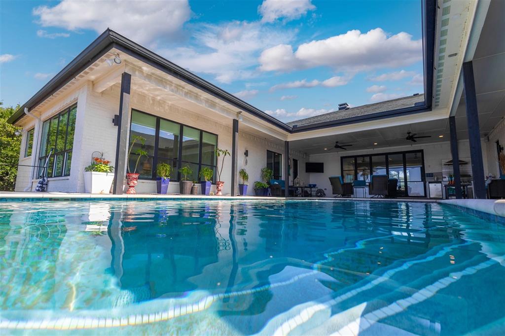 582 Oak Point Drive May, TX 76857 - Photo 26 of 37 a view of swimming pool with outdoor seating