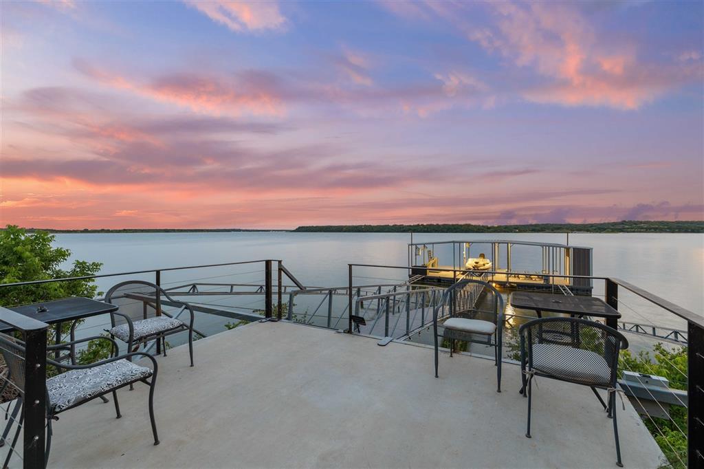 582 Oak Point Drive May, TX 76857 - Photo 30 of 37 a view of chairs and table on the terrace