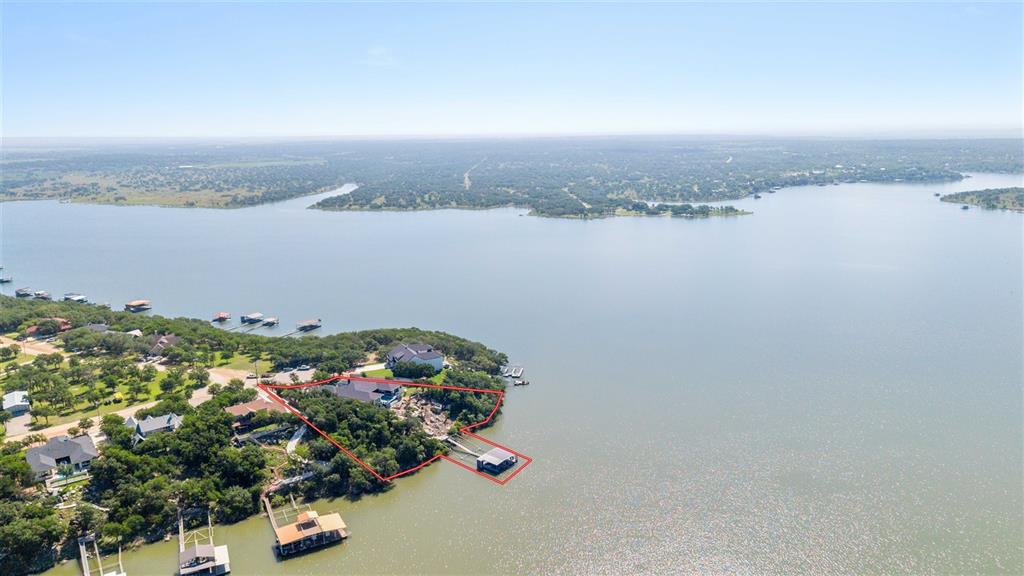 582 Oak Point Drive May, TX 76857 - Photo 36 of 37 an aerial view of a city