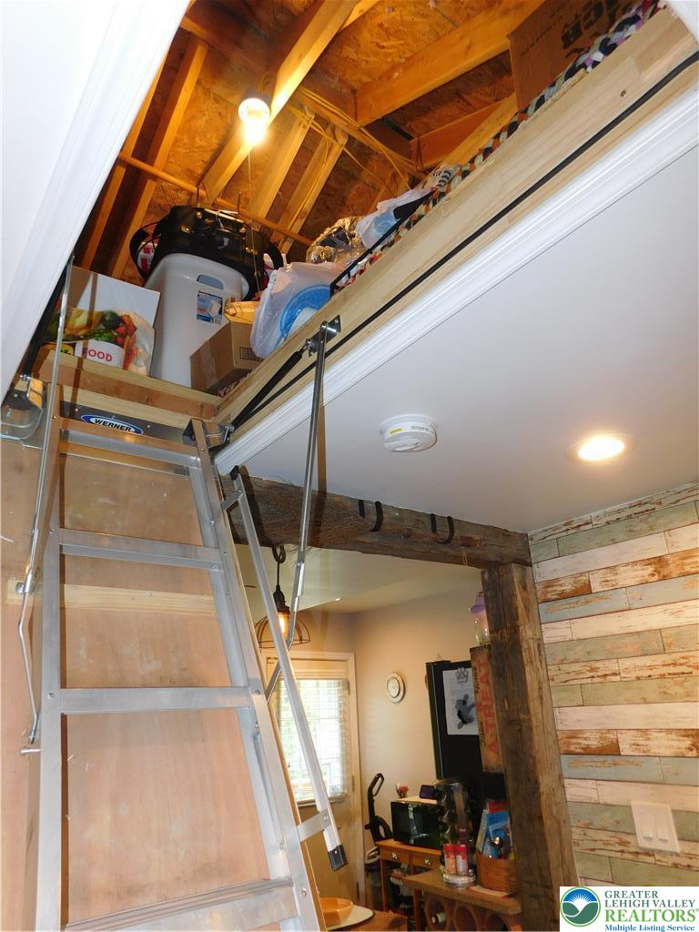 41 Reeder Street Mount Pocono, PA 18344 - Photo 41 of 41 Ample attic storage with an access ladder.
