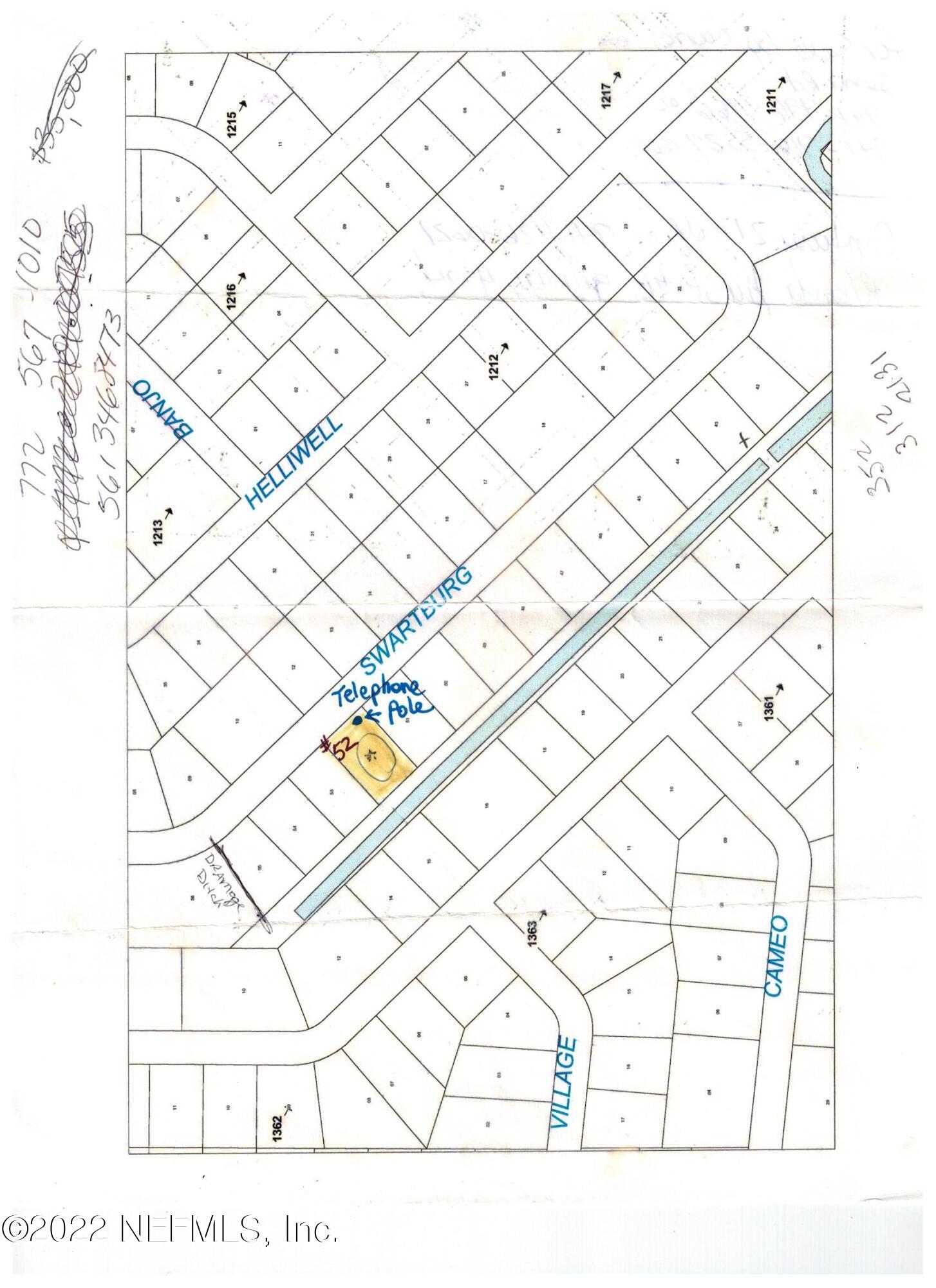 0 Swartburg Road North Port, FL 34291 - Photo 2 of 2 lot layout