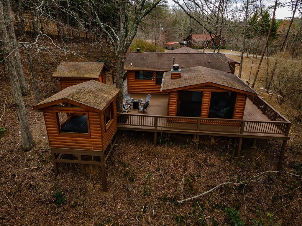 233 River Hills Road Mineral Bluff, GA 30559 - Photo 8 of 64 Private screened deck space off Primary bedroom