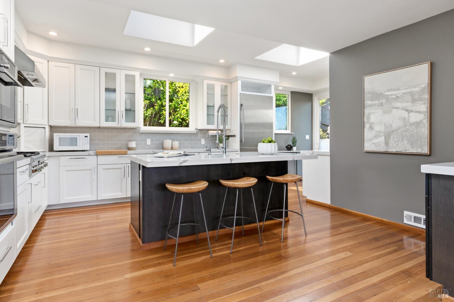 183 Reservoir Road San Rafael, CA 94901 - Photo 19 of 62 Kitchen is bright and sunny because of skylights!