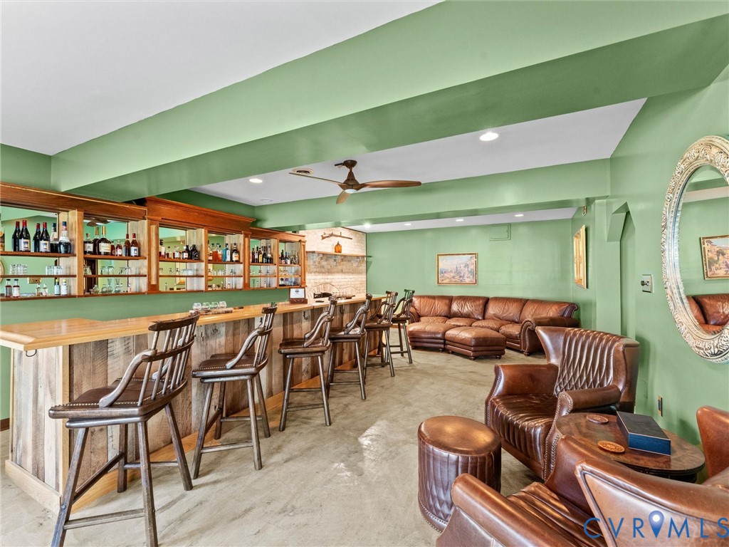 425 Starview Lane Gum Spring, VA 23065 - Photo 42 of 67 Custom bar area for entertaining and relaxing