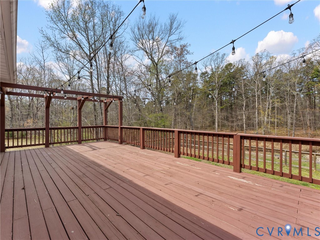 425 Starview Lane Gum Spring, VA 23065 - Photo 51 of 67 a view of wooden deck