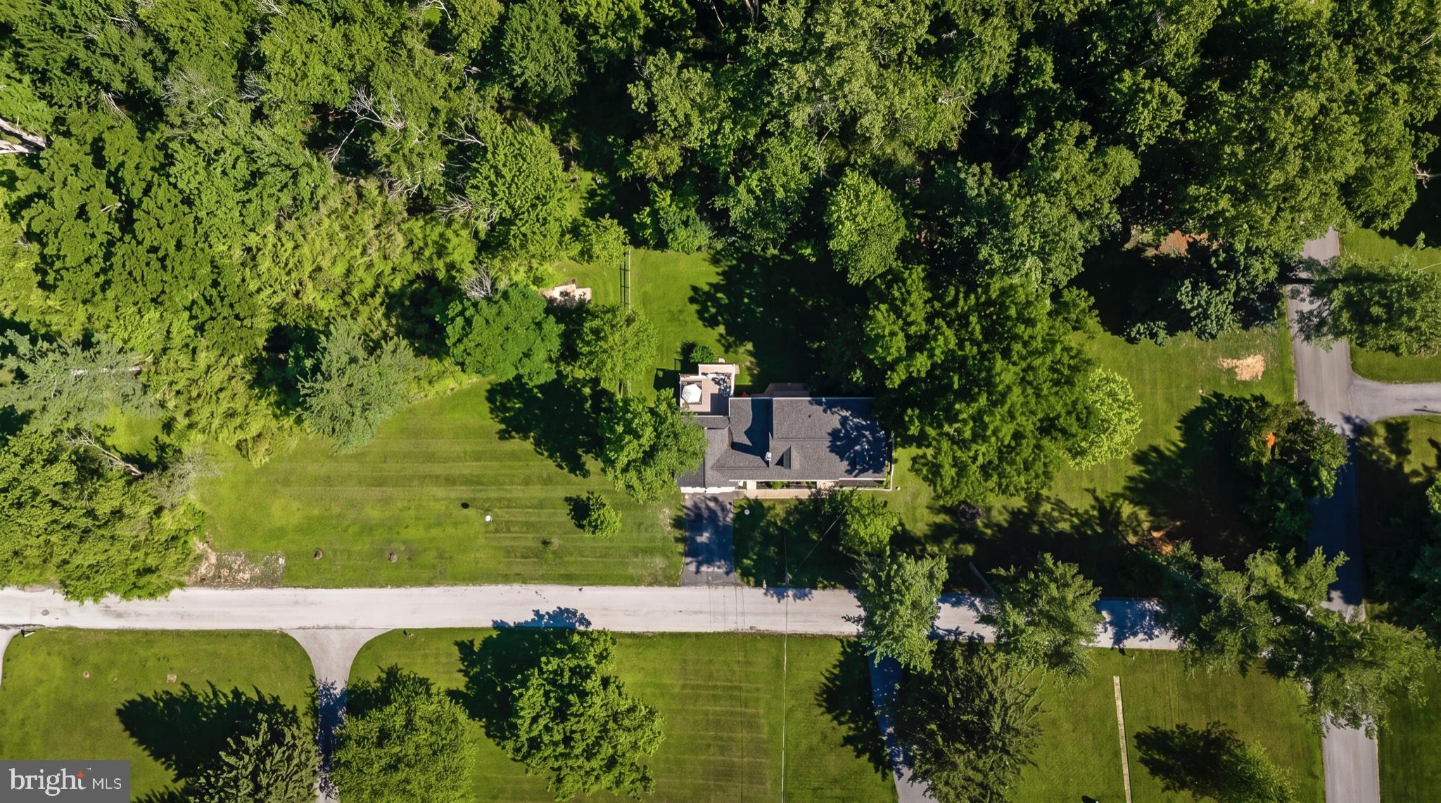 1102 Greenway Road Cockeysville, MD 21030 - Photo 43 of 47 Serene home nestled in lush greenery.