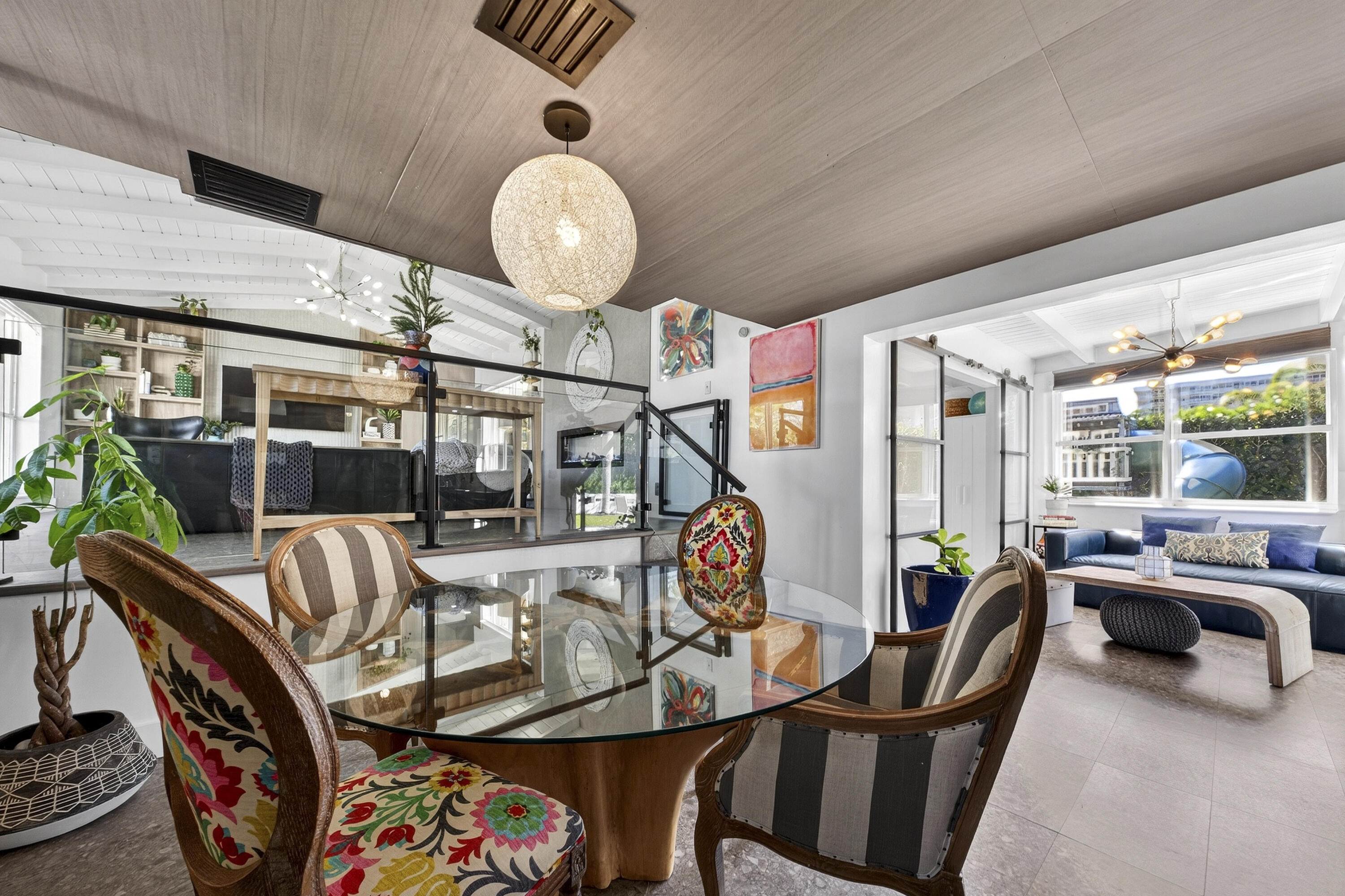 2630 Northeast 25th Street Lighthouse Point, FL 33064 - Photo 31 of 37 a view of a dining room with furniture window and outside view