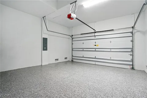 a view of a room with an empty space