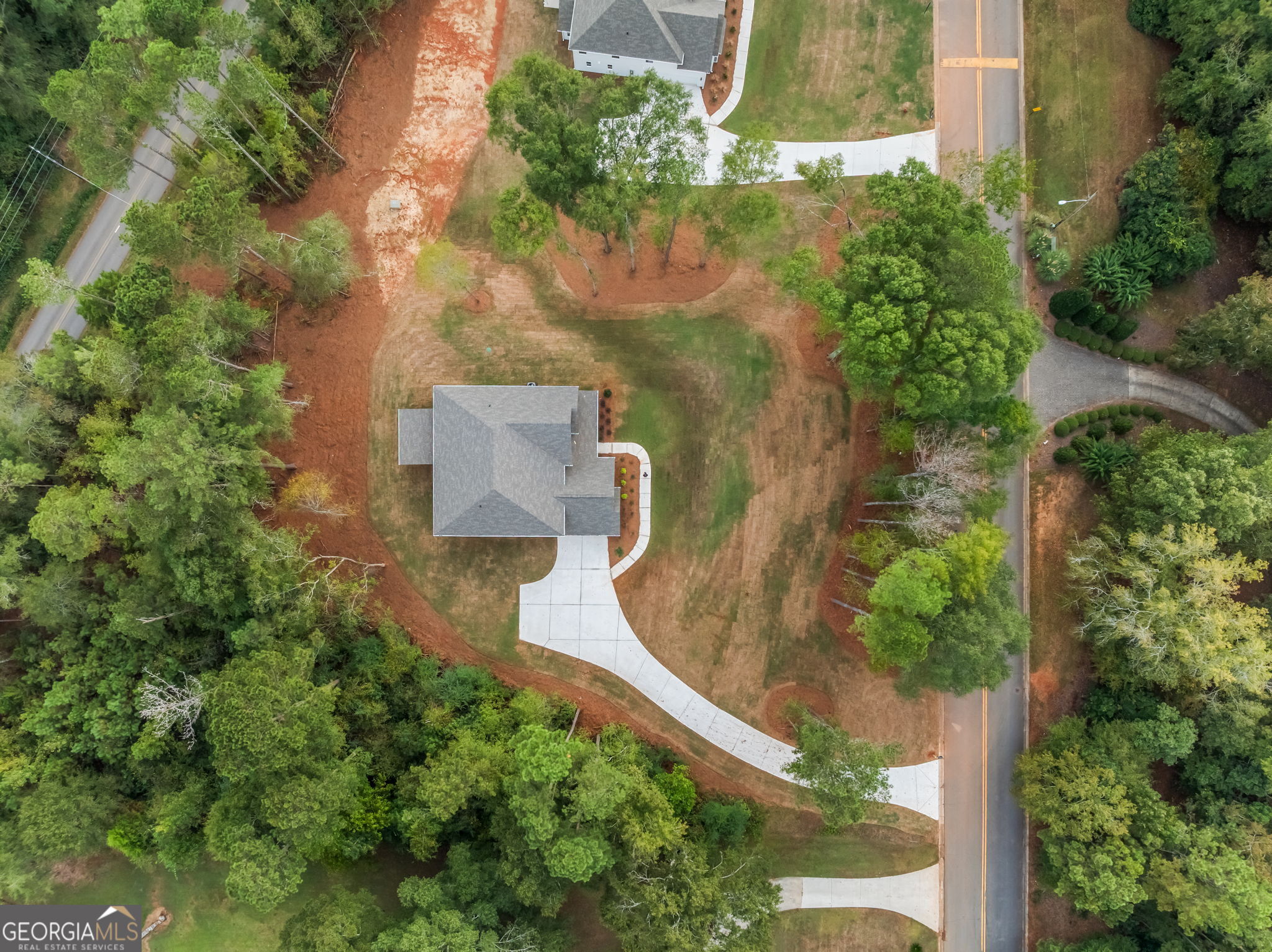 106 Mill Race Road Thomaston, GA 30286 - Photo 63 of 63 an aerial view of a house with outdoor space