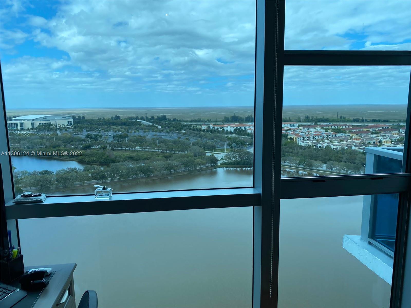 2681 North Flamingo Road, Unit 1905S Sunrise, FL 33323 - Photo 13 of 24 a view of a glass door