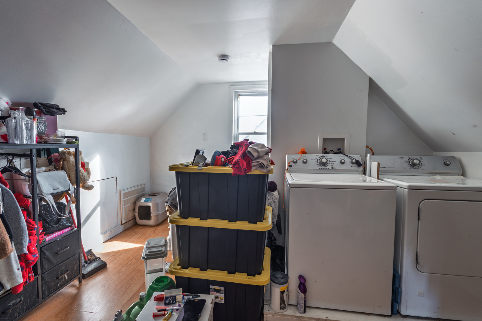 5239 South Troy Street Chicago, IL 60632 - Photo 14 of 21 a utility room with dryer and washer