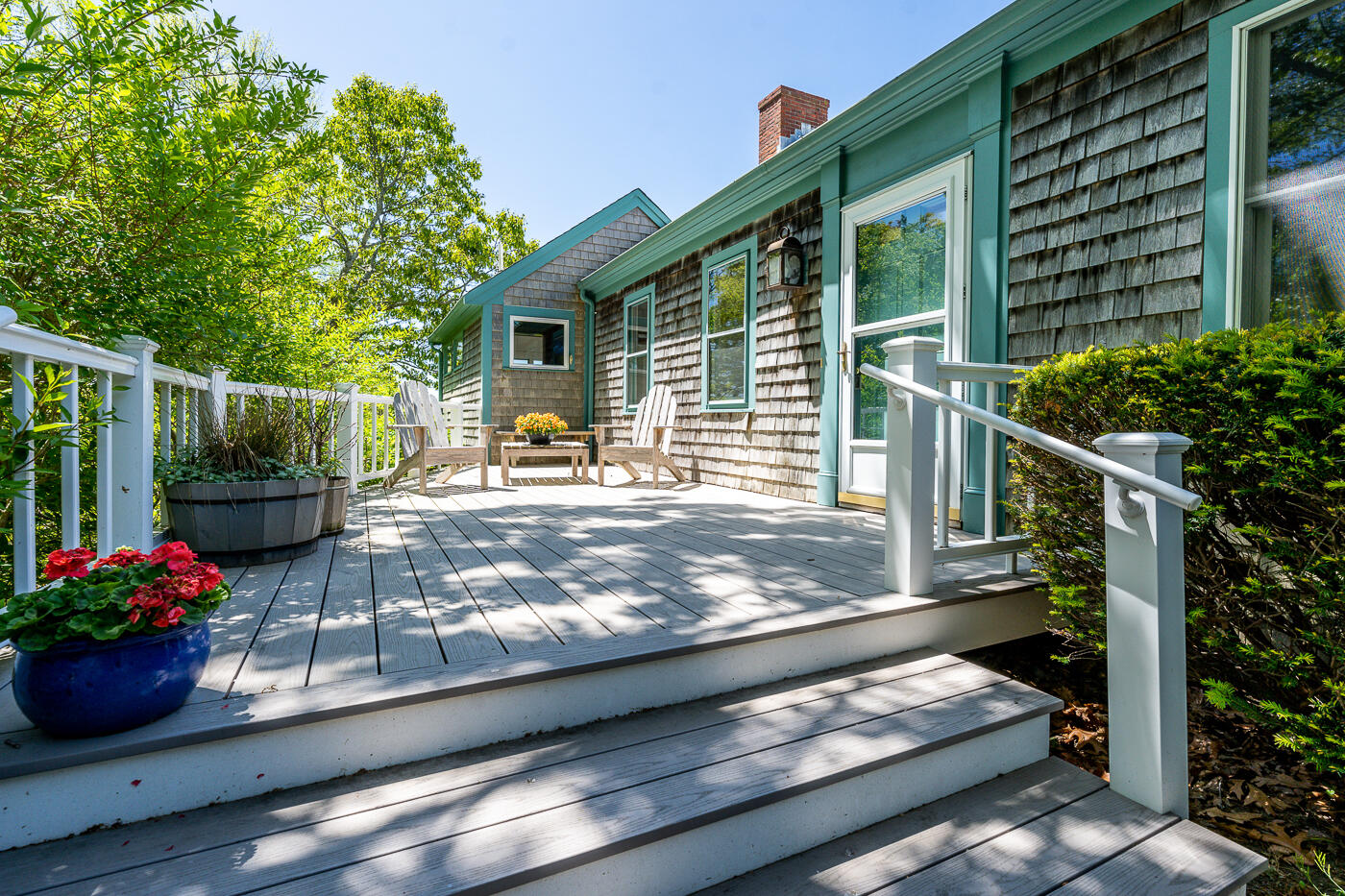 52 Captain Linnell Road Orleans, MA 02653 - Photo 2 of 41 a view of a house with backyard and sitting area