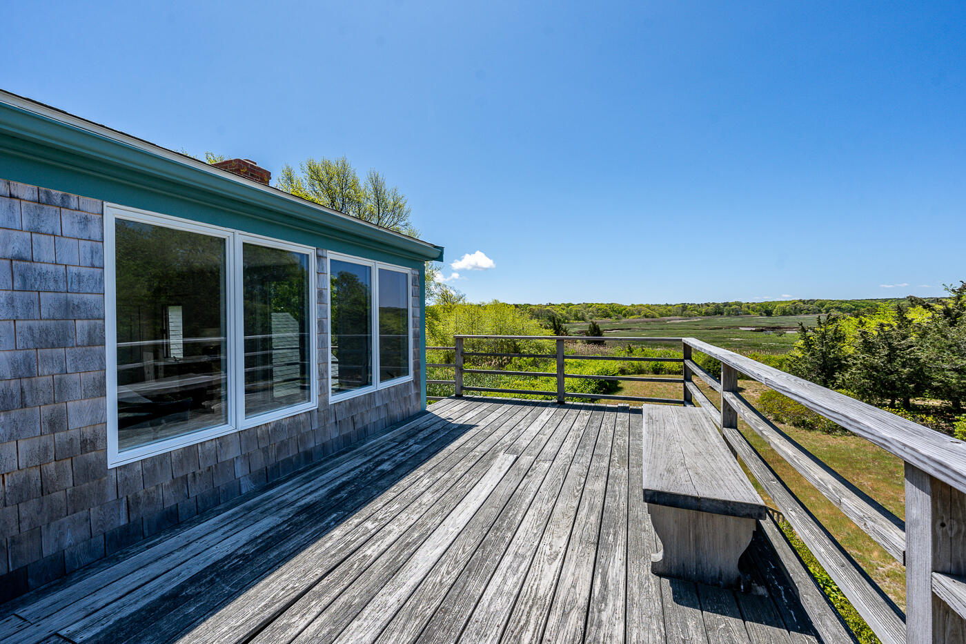 52 Captain Linnell Road Orleans, MA 02653 - Photo 27 of 41 a view of deck with wooden floor and outdoor space