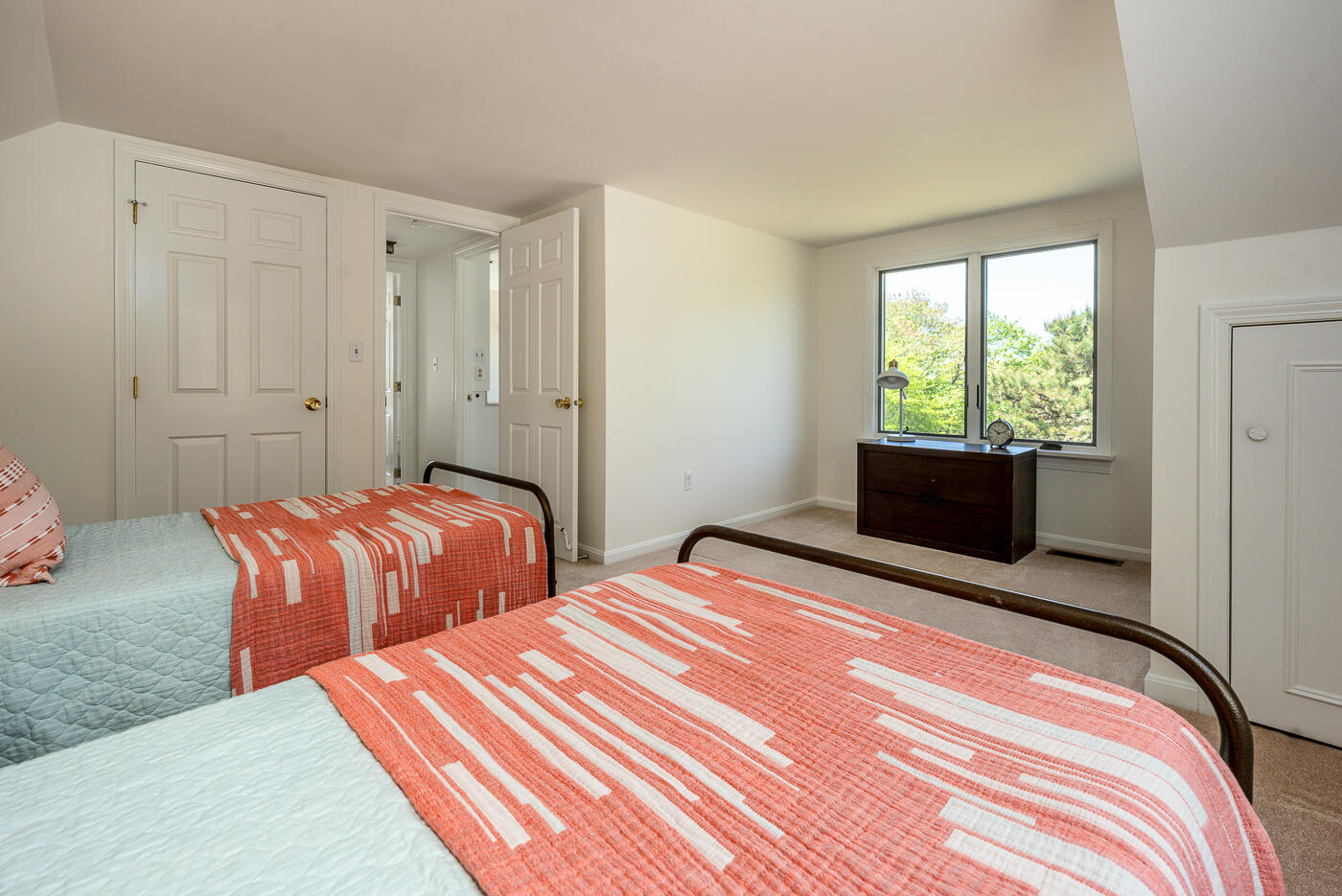 52 Captain Linnell Road Orleans, MA 02653 - Photo 29 of 41 a bedroom with two beds and a window