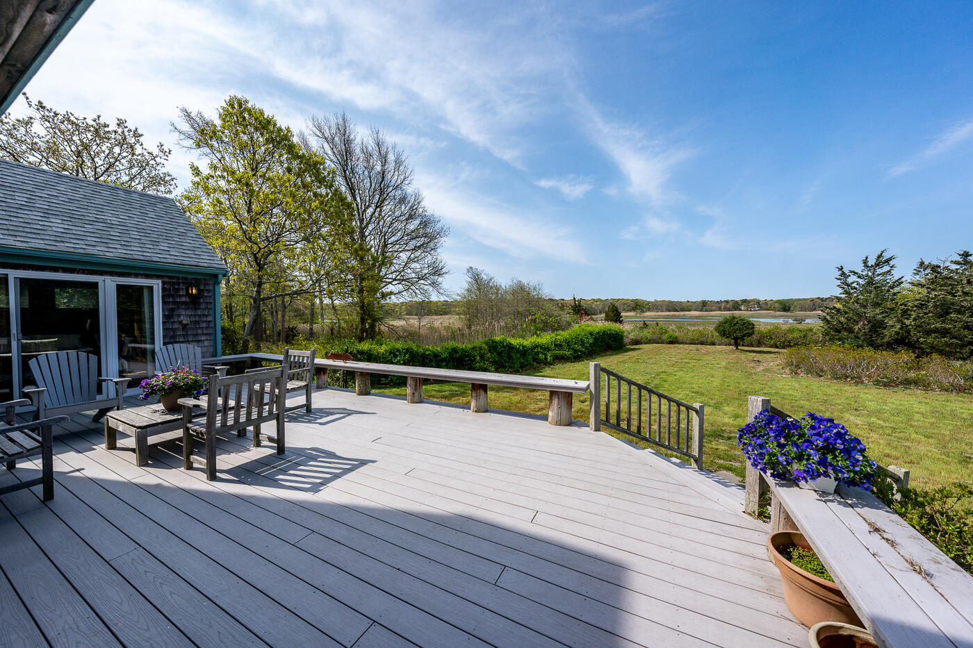 52 Captain Linnell Road Orleans, MA 02653 - Photo 33 of 41 a view of house with seating space and hardwood floor